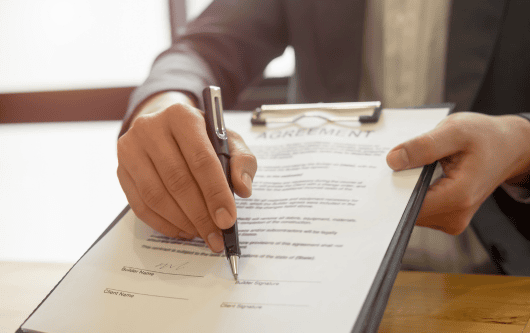 settlement terms before filing for divorce